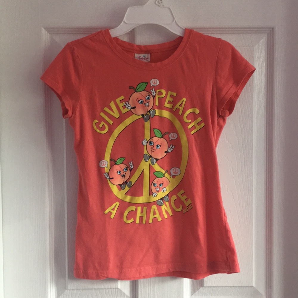 Justice “Give Peach A Chance” t-shirt